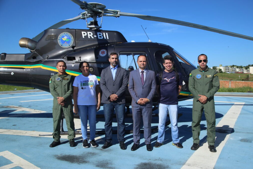 Com utilização de aeronaves, Segurança Pública auxilia na disponibilidade serviços eleitorais para comunidade indígena