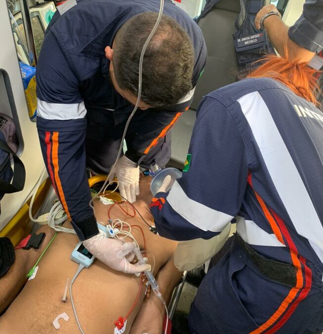 Com ação rápida e medicamento de alto custo, Samu salva vida de homem que sofreu infarto em Rio Branco
