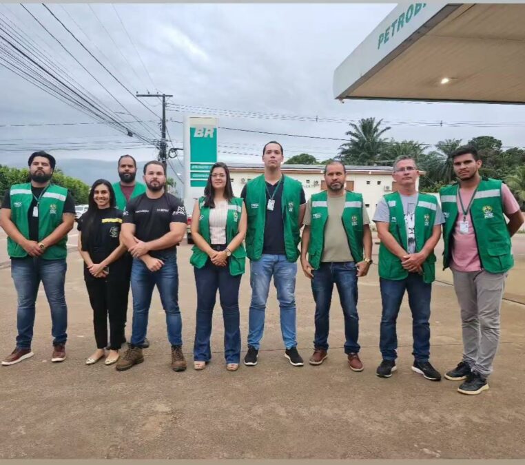 Operação conjunta fiscaliza mercados e postos de combustível em Sena Madureira
