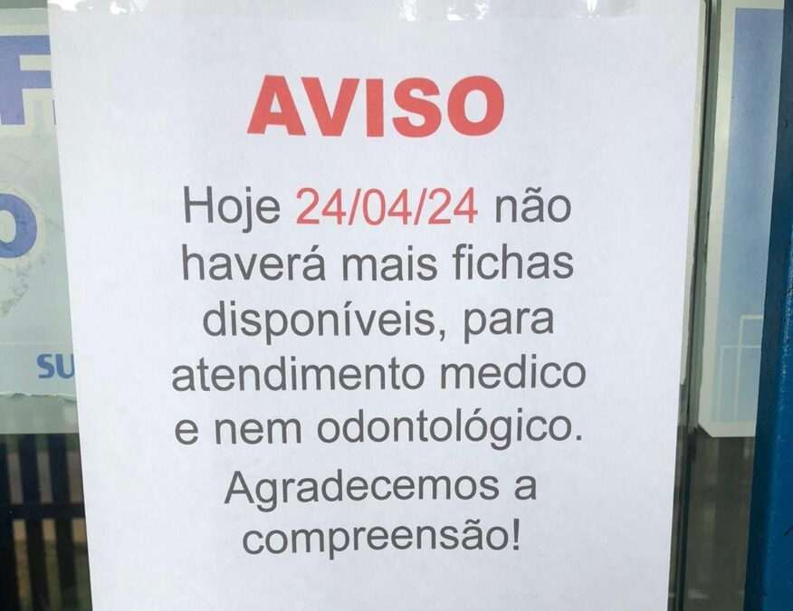 Moradora reclama sobre a falta de atendimento médico na unidade Carlos Afonso, em Sena Madureira