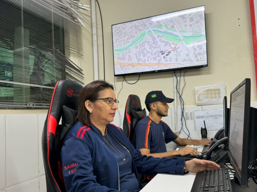 Governo do Acre moderniza Samu com novo sistema de prontuário eletrônico e monitoramento de frota
