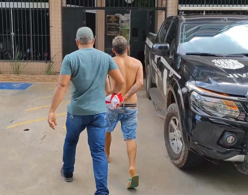 Polícia Civil prende foragido da Justiça acusado de tráfico e roubo em Rio Branco