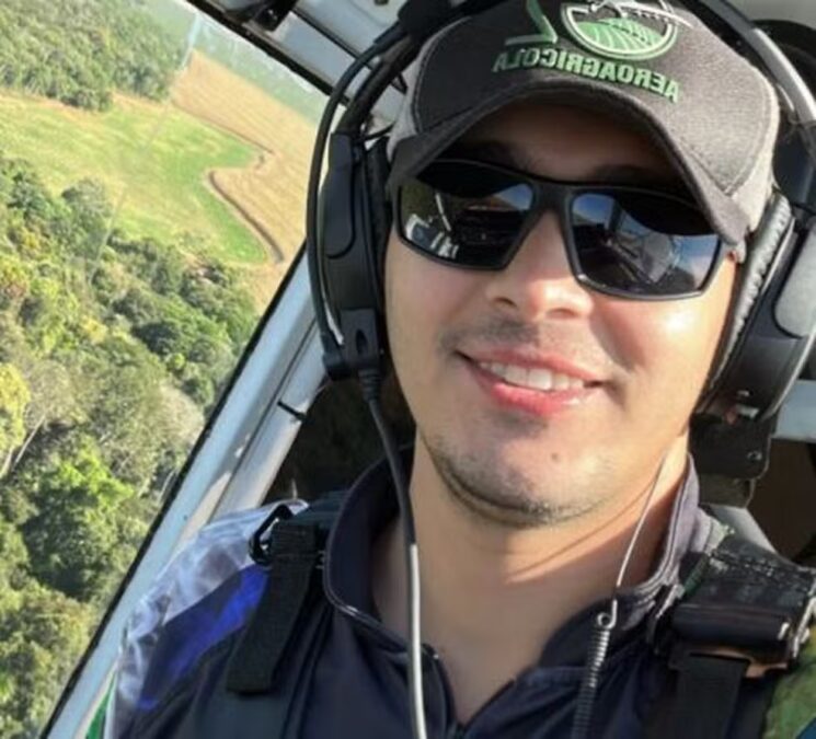Piloto morre em queda de avião em fazenda de MT