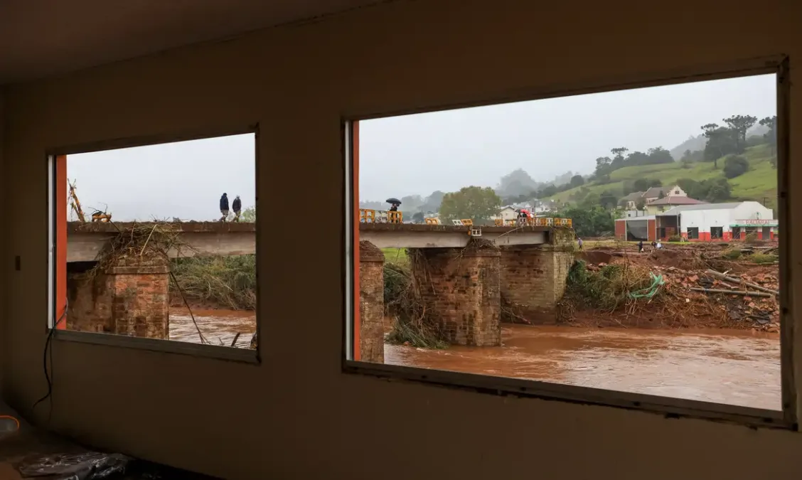 Alerta no Rio Grande do Sul: fortes chuvas e riscos de deslizamentos no Domingo