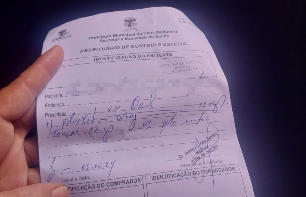 Mais uma moradora denuncia falta de medicamentos na Farmácia Municipal de Sena Madureira