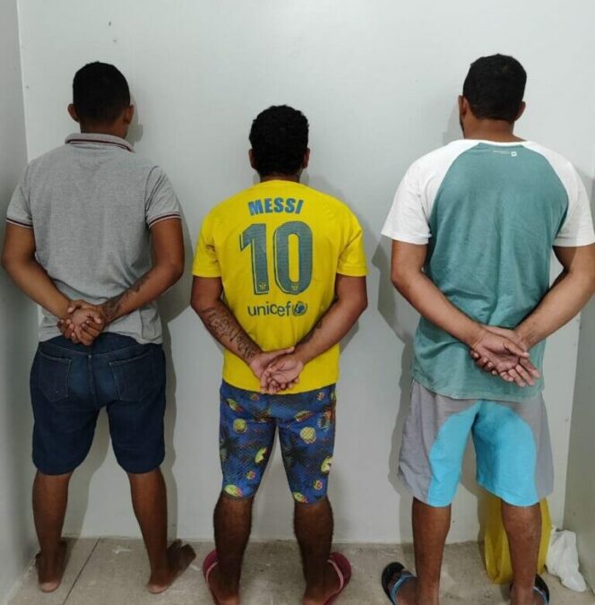 Operação da Polícia Civil prende três pessoas envolvidas com o tráfico de drogas e crimes contra o patrimônio em Mâncio Lima
