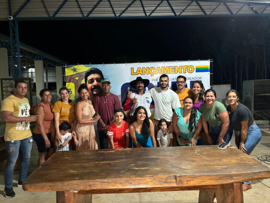 Obede da V5 lança pré-candidatura a vereador com amplo apoio no Rancho da Marca V5