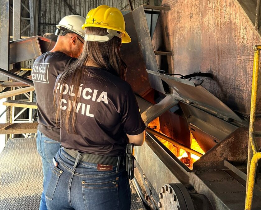 Polícia Civil realiza incineração de drogas em Xapuri