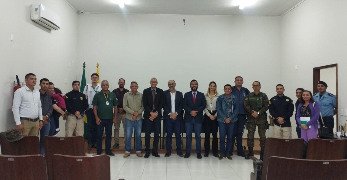 MPAC e órgãos de fiscalização e segurança se unem para combater crimes ambientais em Acrelândia