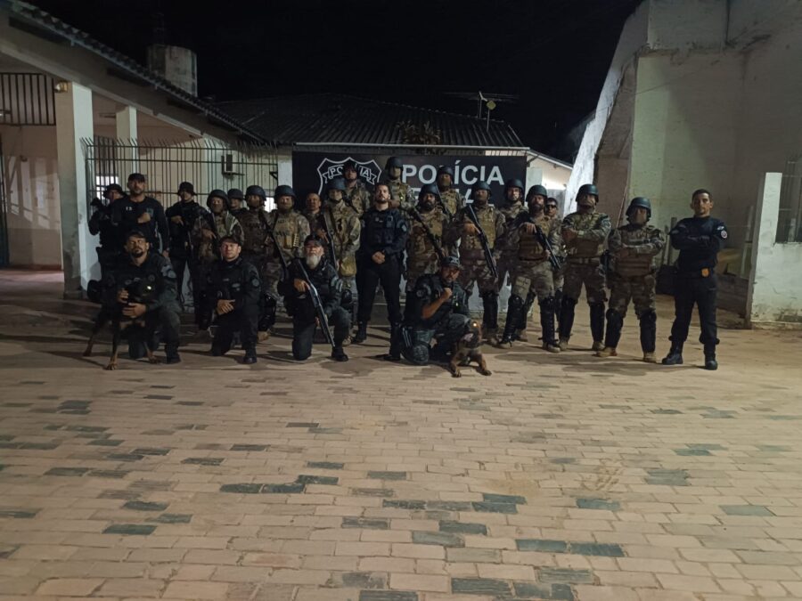 Polícia Penal apreende drogas, celulares e armas artesanais durante operação pente-fino no presídio de Sena Madureira