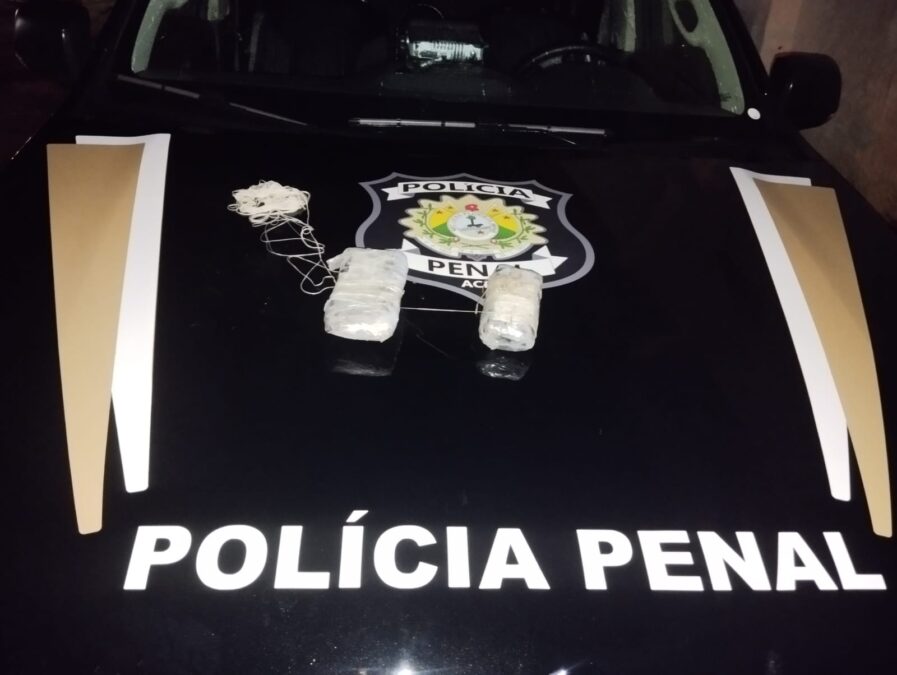 Forças policiais detêm dupla que tentou lançar celulares ao presídio em Sena Madureira