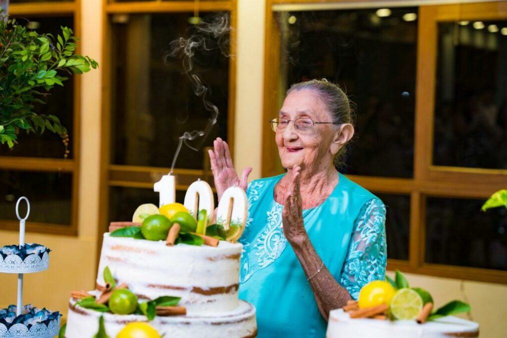 Mamãe faz 100 anos