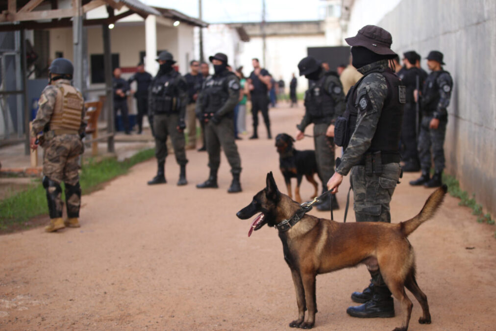 Forças de Segurança Pública realizam operação integrada no Complexo Penitenciário de Rio Branco