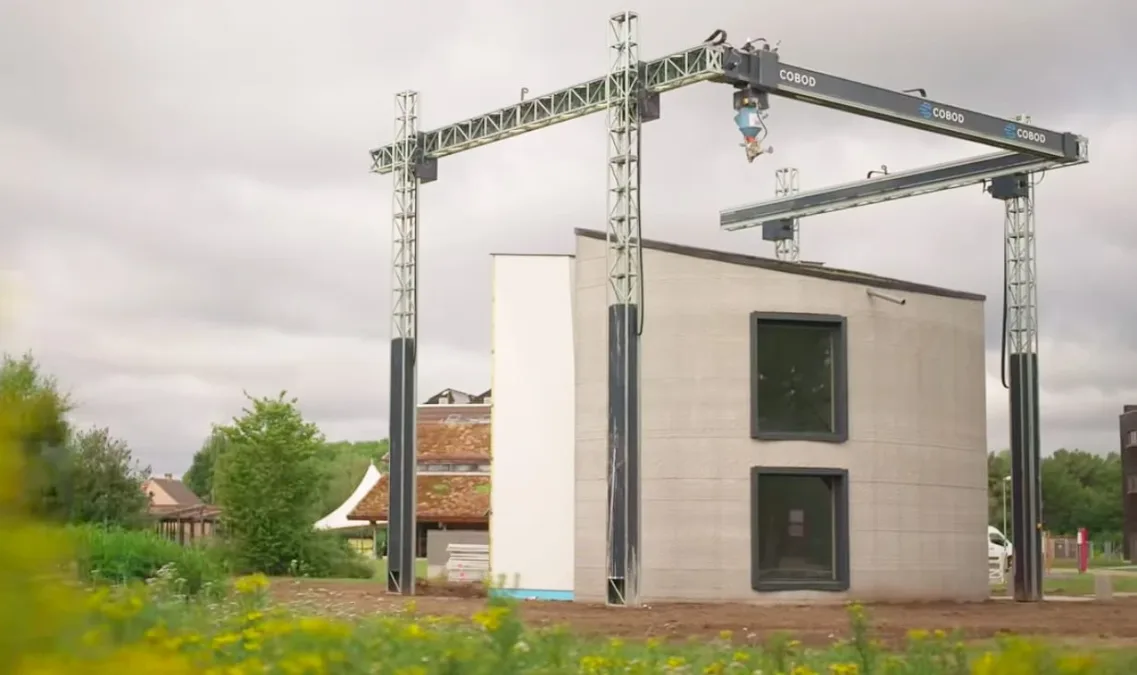 Impressora 3D constrói casa de concreto em 60 horas no RS