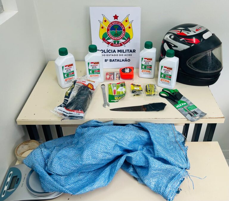 Polícia de Sena Madureira prende suspeito de furtos de motocicletas após intensa operação