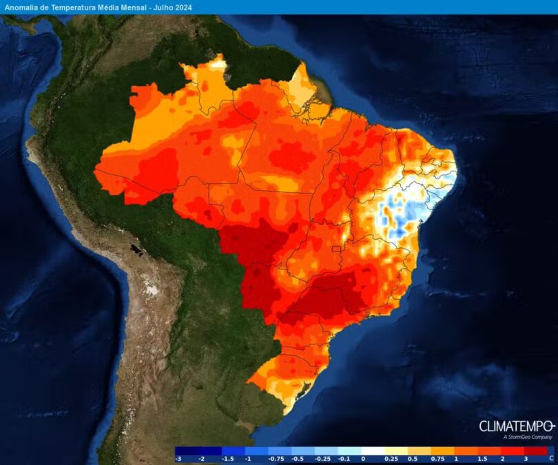 Primeira onda de frio do inverno será curta; julho promete calor acima da média