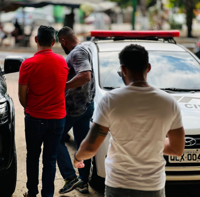 Polícia Civil do Acre detém suspeito com longo histórico criminal em Rio Branco