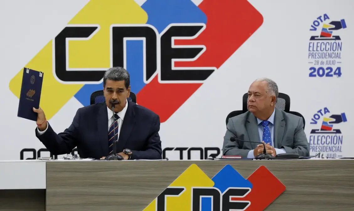 Venezuela: Maduro pede à Justiça que faça perícia das atas eleitorais