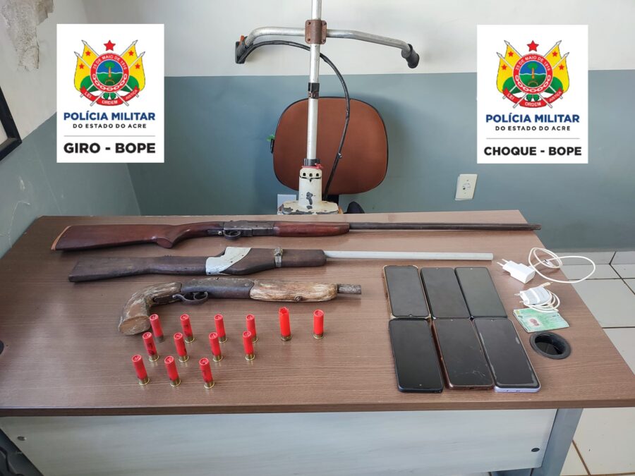 Militares do Bope libertam vítima de sequestro, apreendem armas de fogo e prendem suspeitos