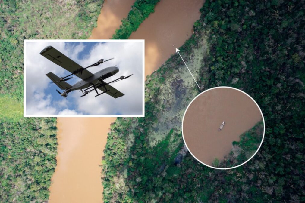 Governo emprega super drone para reprimir garimpo na Terra Indígena Yanomami