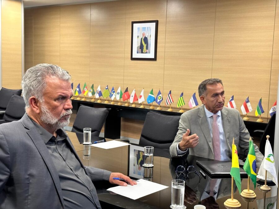 Petecão defende junto ao ministro Waldes Góes, da Integração Regional, a implantação de escritório da Sudam no Acre