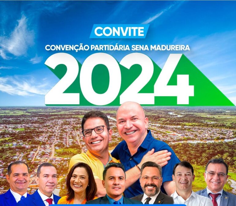Gerlen Diniz anuncia convenção partidária a prefeito de Sena Madureira