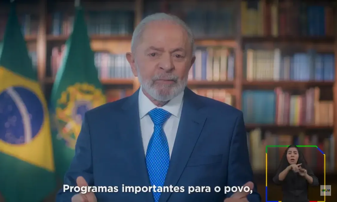 Lula afirma que Brasil recuperou protagonismo global em pronunciamento