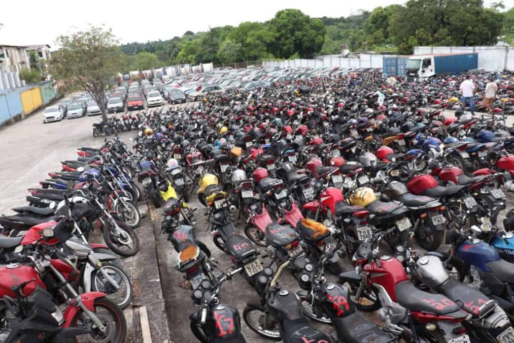 Detran-AC anuncia leilão online de mais de 600 motocicletas e veículos para reciclagem