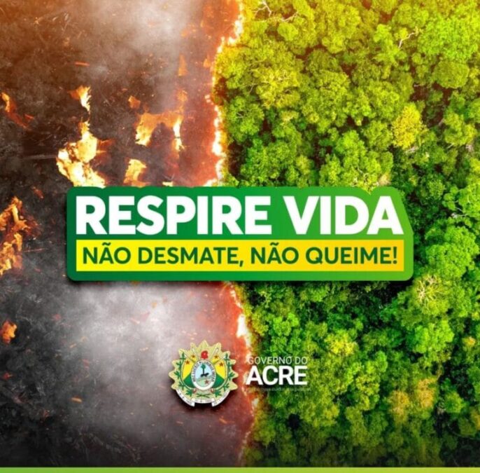 Governo intensifica ações da Campanha Respire Vida: combata as queimadas e o desmatamento