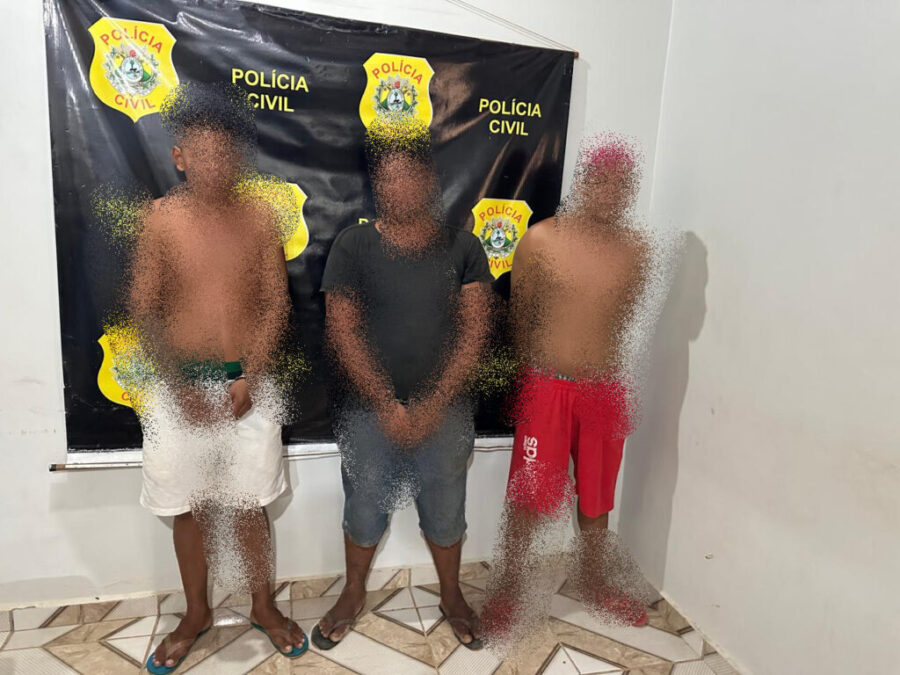 PCAC apreende dupla suspeita tráfico de drogas e posse ilegal de arma de fogo na cidade do Bujari