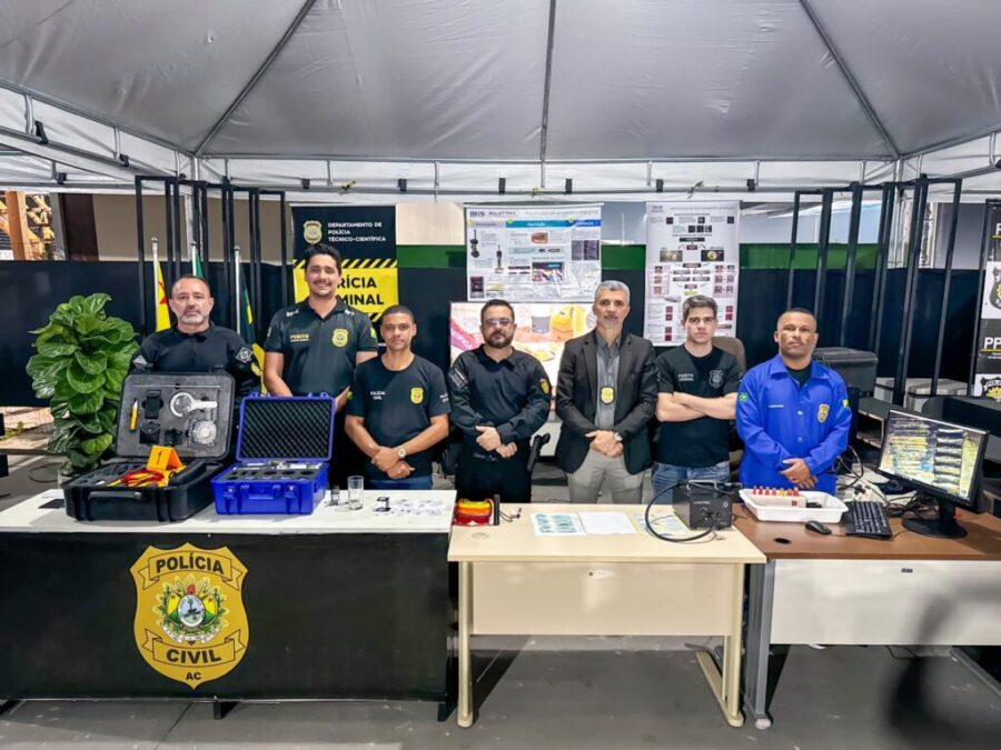 Polícia Técnico-Científica apresenta suas atividades na Expoacre 2024