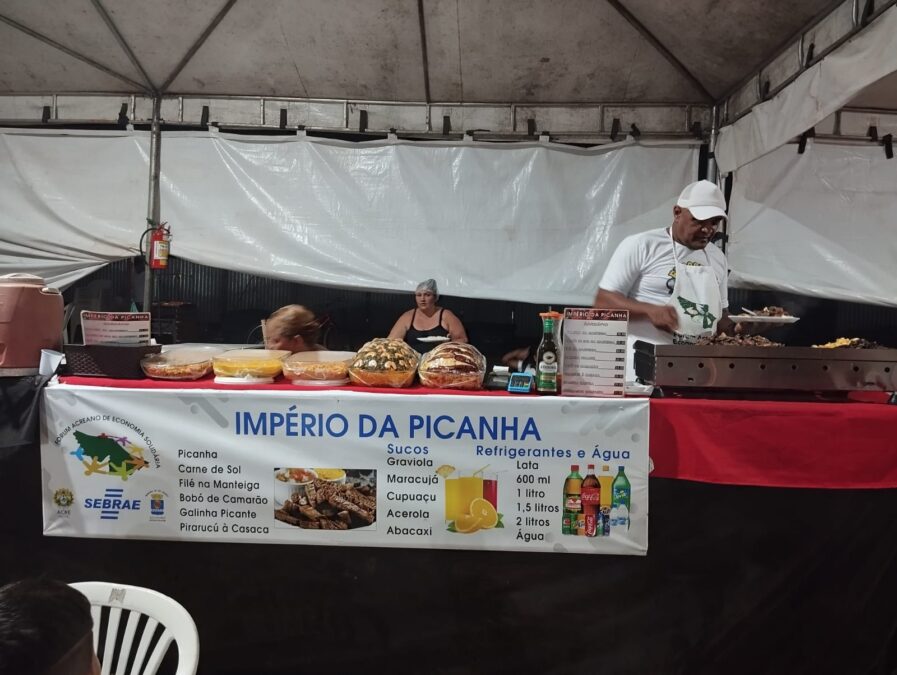 Gastronomia na ExpoSena 2024 se destaca com apoio do SEBRAE e é sucesso de vendas