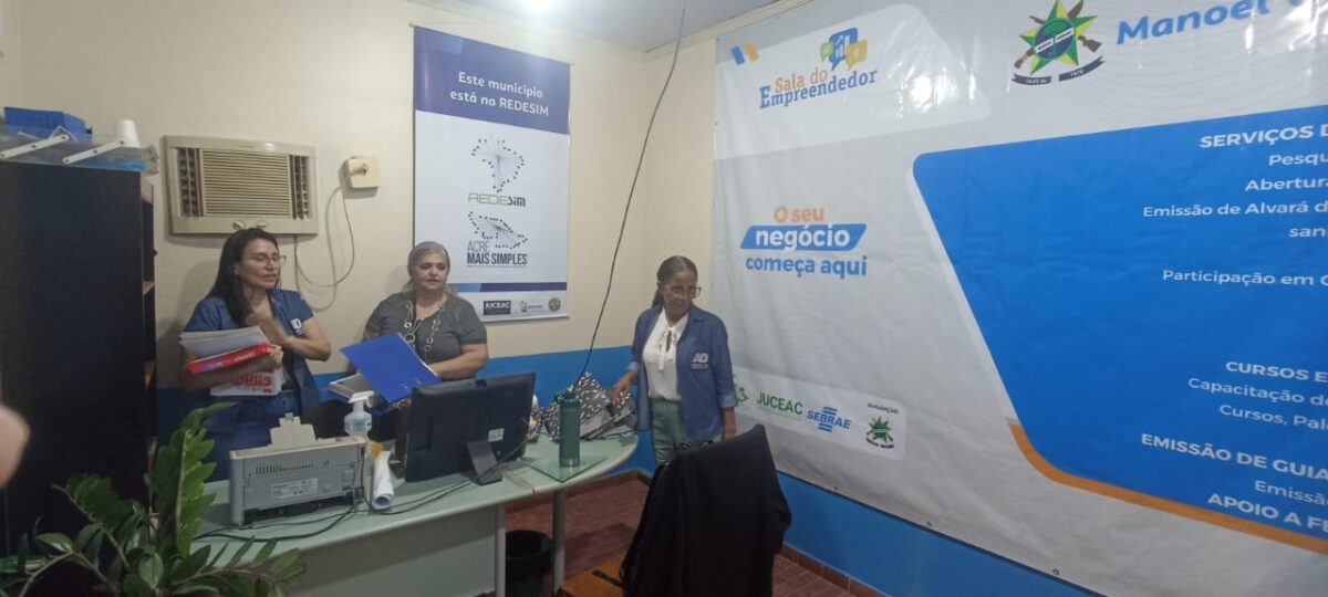 Prefeituras de Feijó e Manoel Urbano inauguram suas Salas do Empreendedor em parceria com o Sebrae