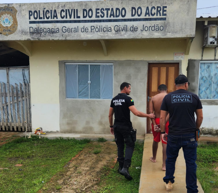 Polícia Civil prende suspeito de tráfico de drogas e ameaças a policiais em Jordão