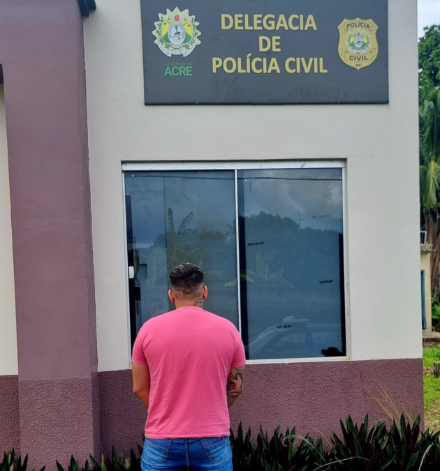 Polícia Civil do Acre prende líder de facção por crime de tortura em Rodrigues Alves
