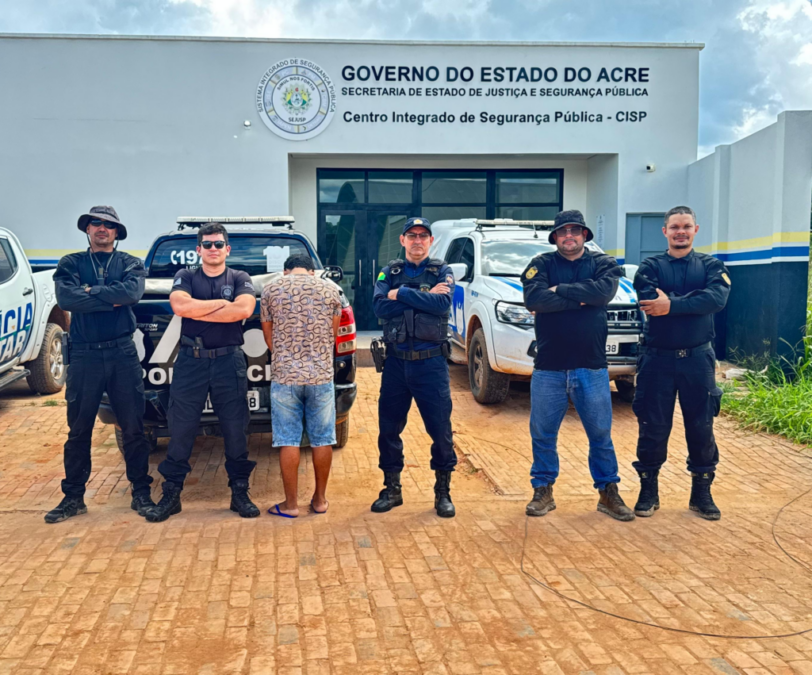 Homem é detido por estupro em Operação conjunta entre as Polícias Civil e Militar no Acre