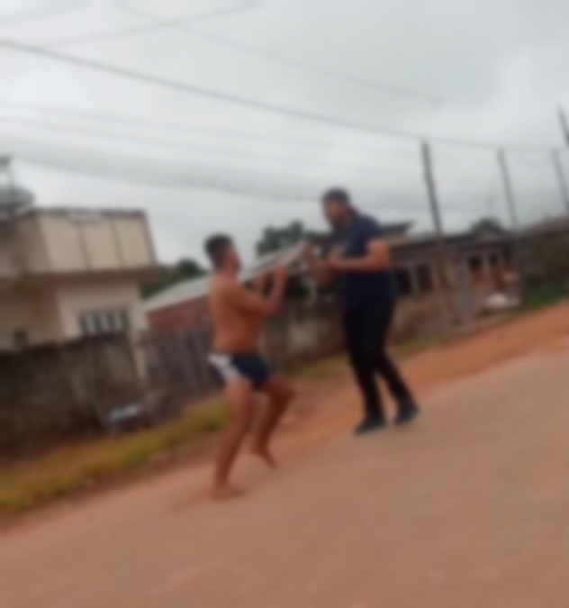 Sena Madureira não é para amadores: briga de rua termina com nocaute