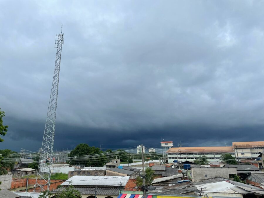 Acre tem segunda-feira com tempo instável e acompanhada de chuvas