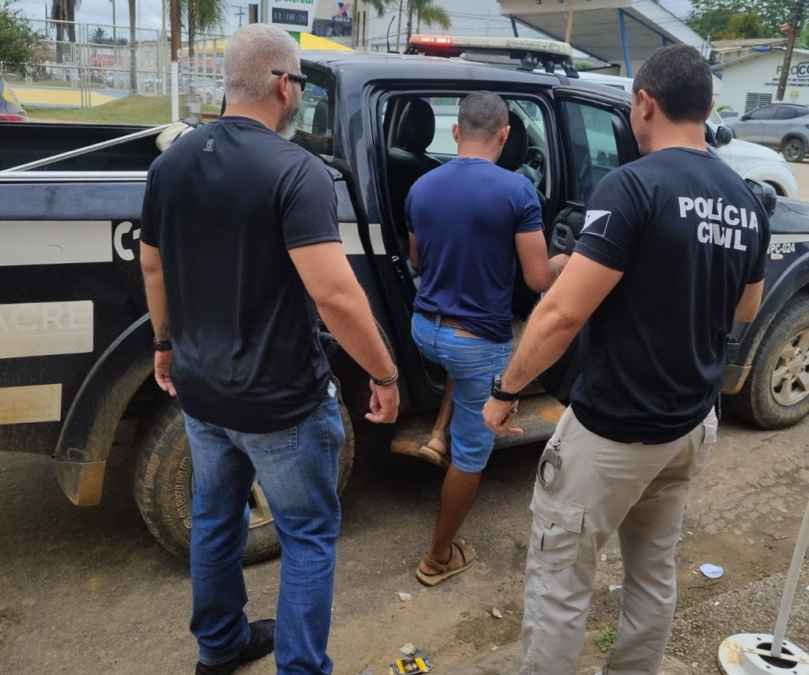 Homem é preso em Sena Madureira suspeito de estupro de vulnerável
