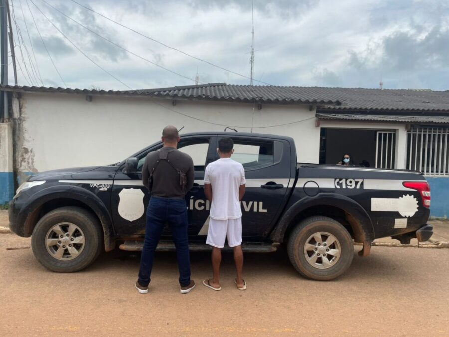 Polícia Civil prende suspeito por descumprir medidas protetivas e ameaçar ex-companheira na cidade de Bujari