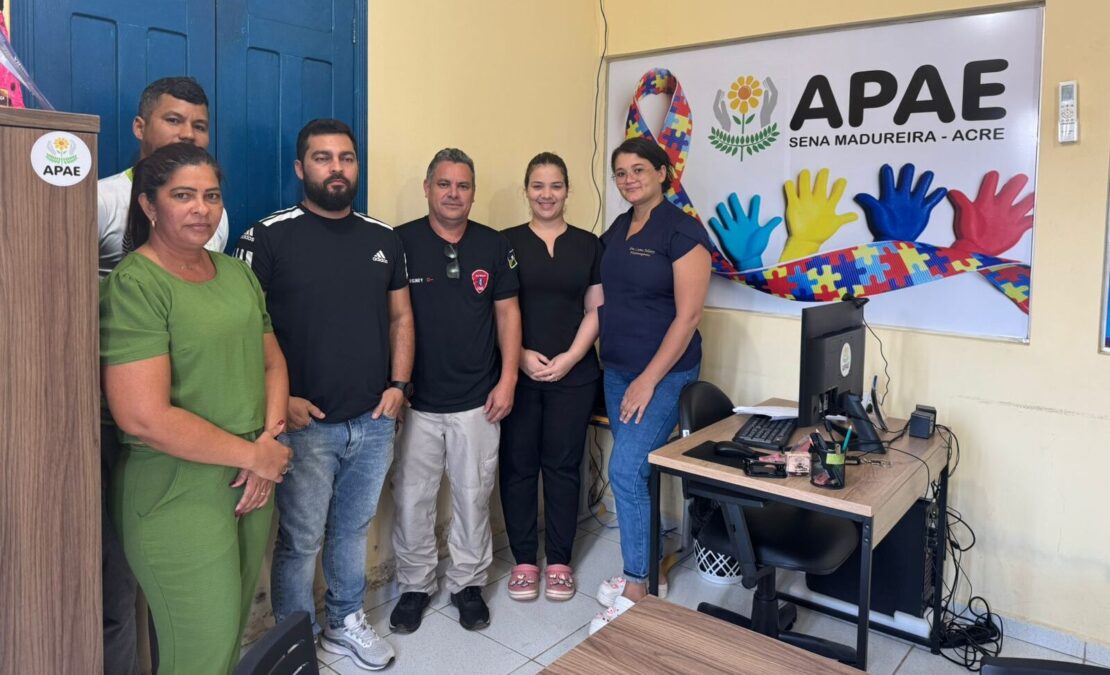 Secretaria Municipal de Saúde realiza visita técnica à APAE de Sena Madureira