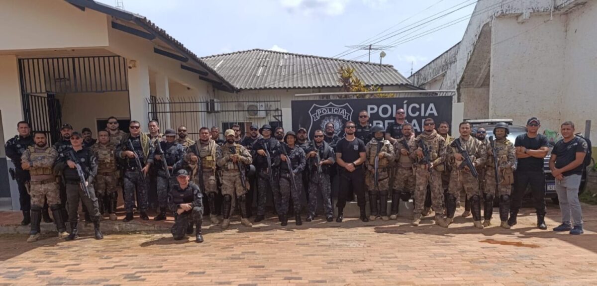 Polícia Penal realiza operação de vistoria no Presídio Evaristo de Moraes, em Sena Madureira