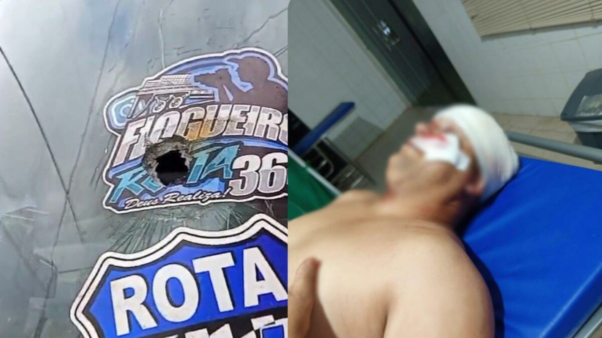 Caminhoneiro é baleado no rosto em tentativa de homicídio na BR-364