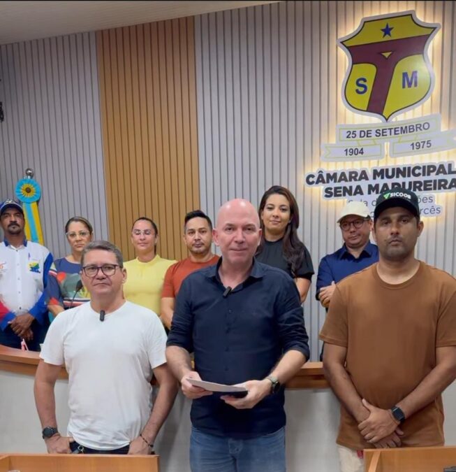 Câmara Municipal de Sena Madureira aprova isenção de taxa de vistoria e transferência de veículos