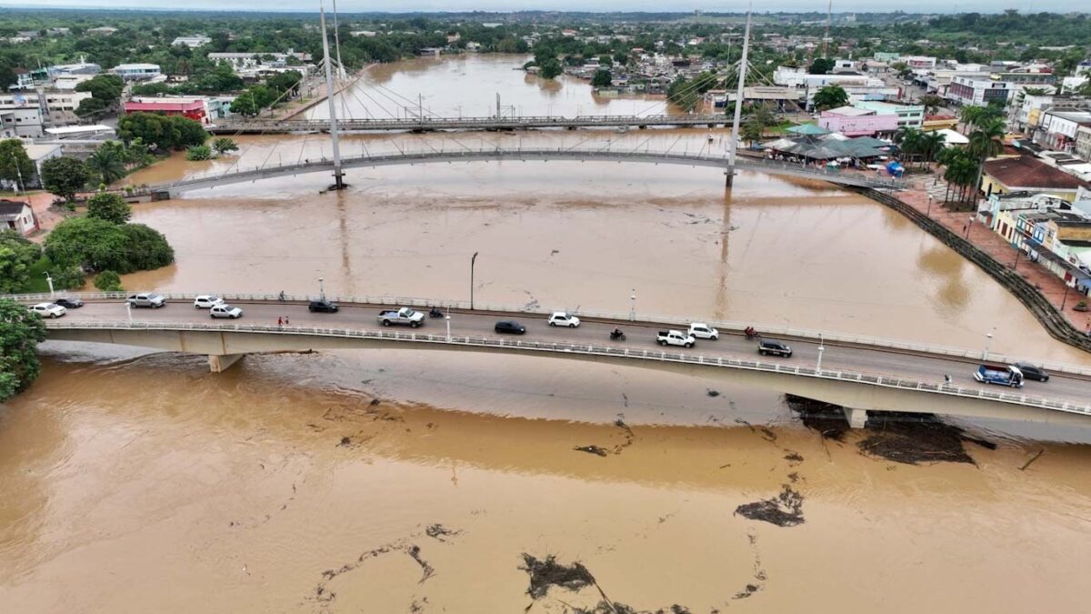 Governo federal reconhece situação de emergência em Rio Branco devido à cheia do Rio Acre