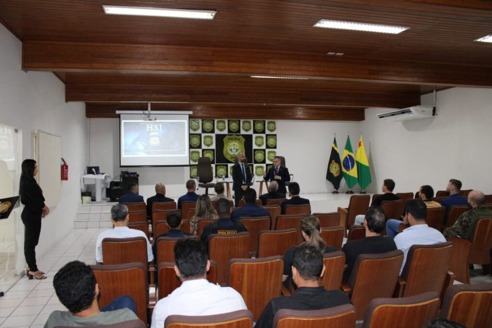 Forças de Segurança do Acre fortalecem cooperação com Embaixada dos EUA em encontro internacional