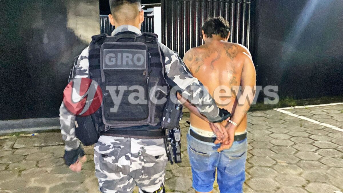 GIRO prende homem que comercializava drogas jogando o jogo do Tigrinho no bairro Esperança em Rio Branco