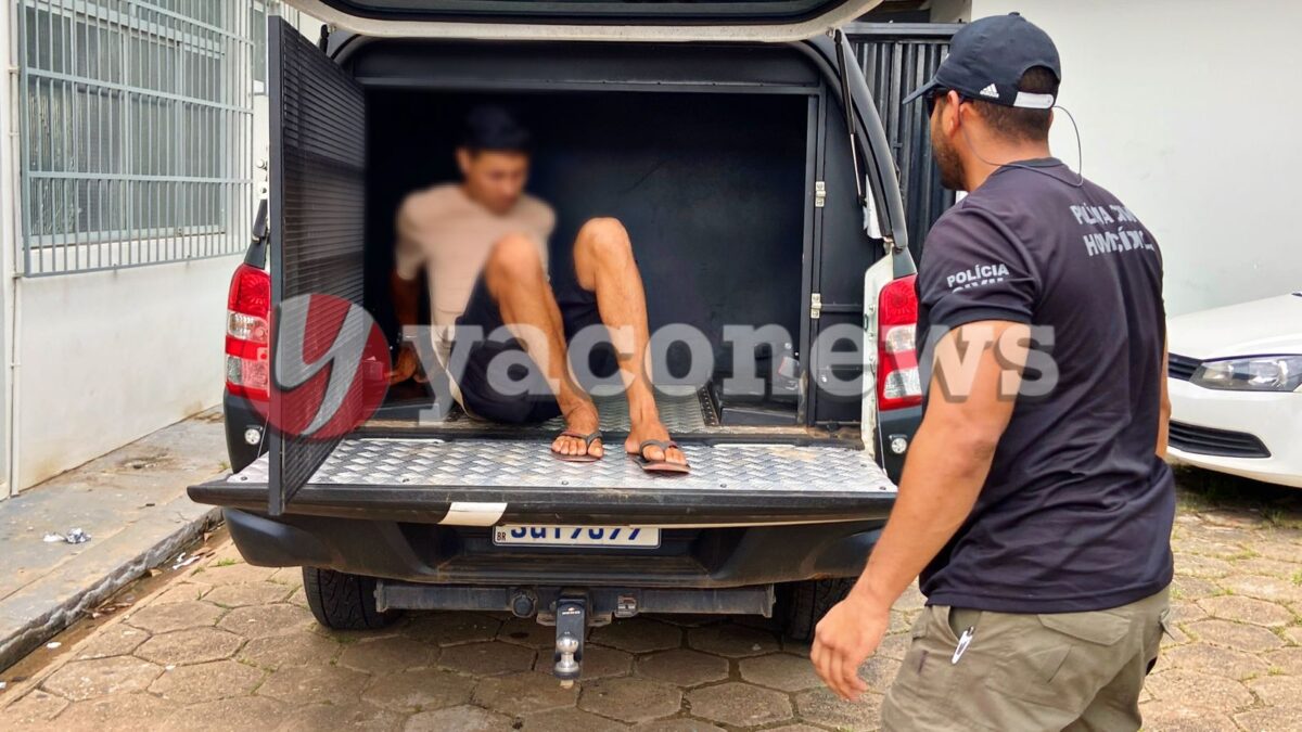 DHPP prende foragido acusado de planejar ataques no Conjunto Cidade do Povo, em Rio Branco