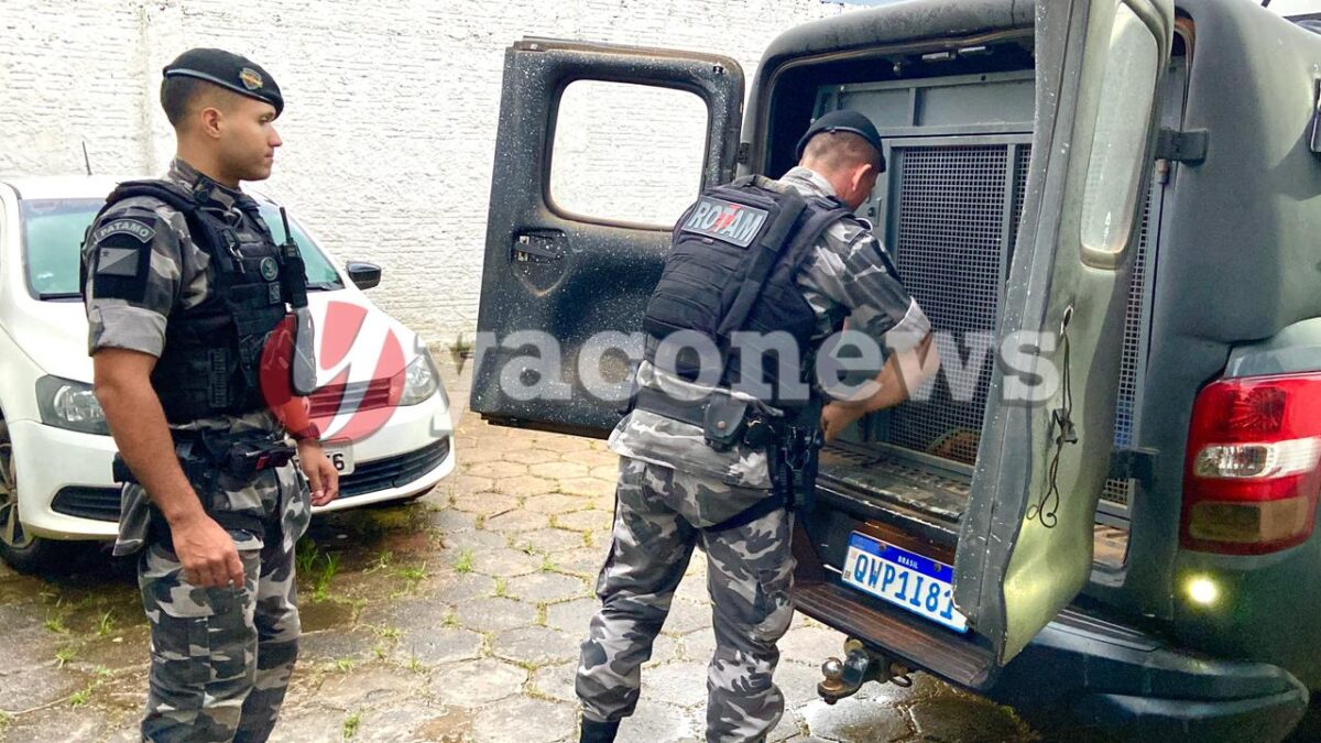 ROTAM prende homem por tráfico de drogas após tentar fugir de abordagem policial em Rio Branco