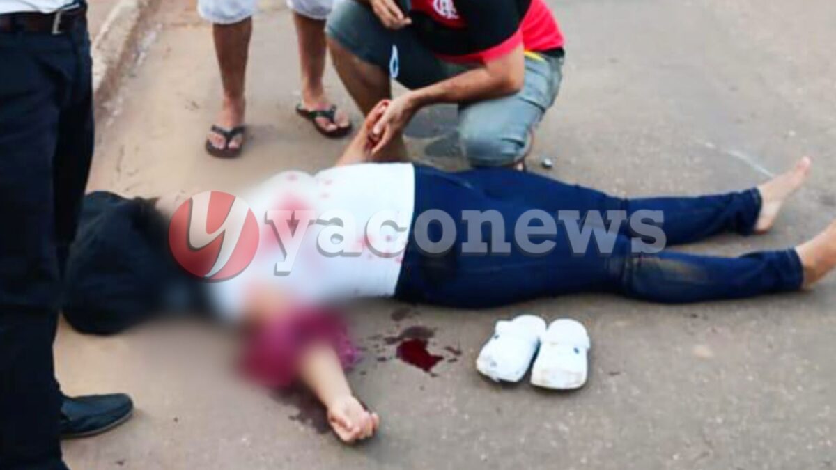 Estudante de medicina fica gravemente ferida após perder controle de moto e colidir contra veículo no interior do Acre